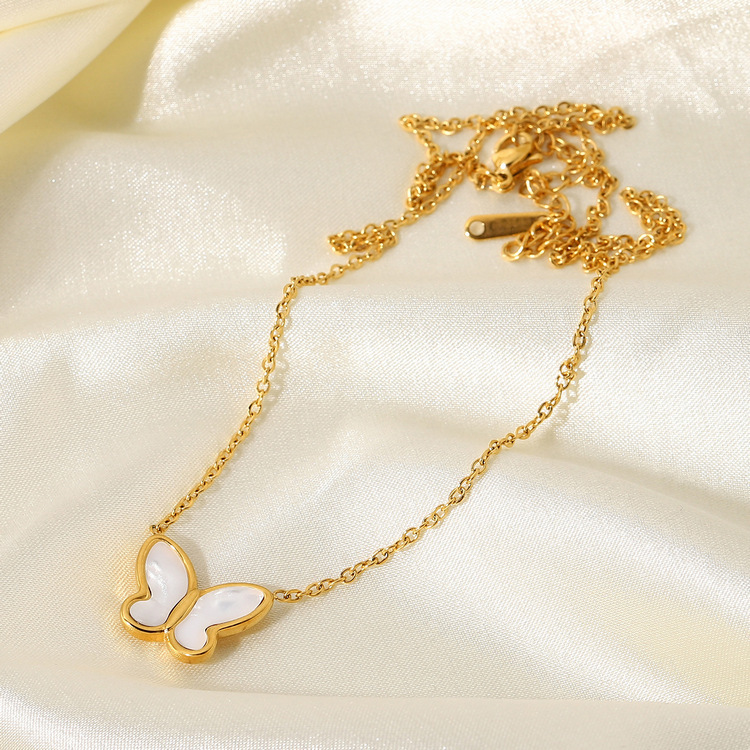 Butterfly Pendant Necklace